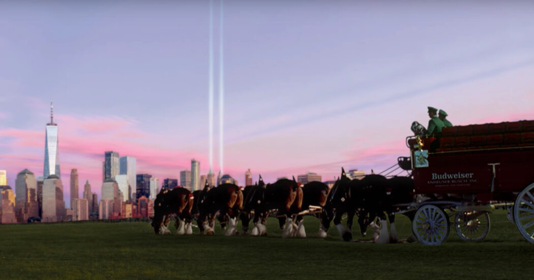 Budweiser Pays Tribute to 9/11 With Commercial of Clydesdale Horses