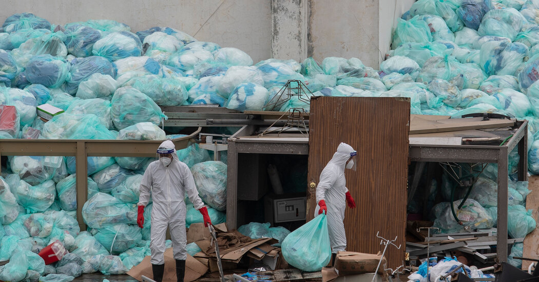 Covid Trash Isn’t Always Dangerous. Not Everyone Got the Memo.