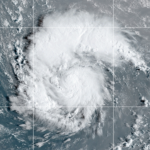 Hurricane Sam Strengthens to a Category 2 Storm