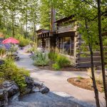 Old West Greets New At One-Of-A-Kind Chinked Log Home In Bigfork, Montana