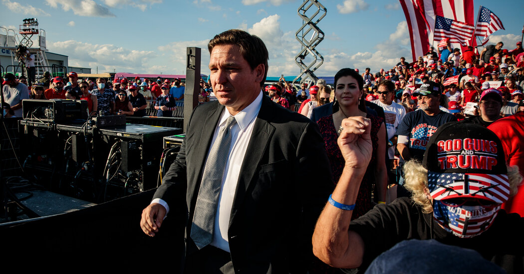 Ron DeSantis Was a Slam Dunk in Florida. Until He Wasn’t.