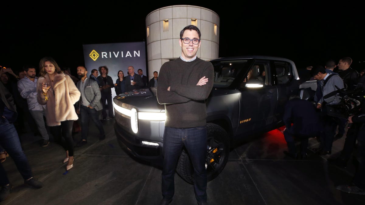 Electric Vehicle Startup Rivian Hits  Billion Valuation In Biggest IPO Since Facebook