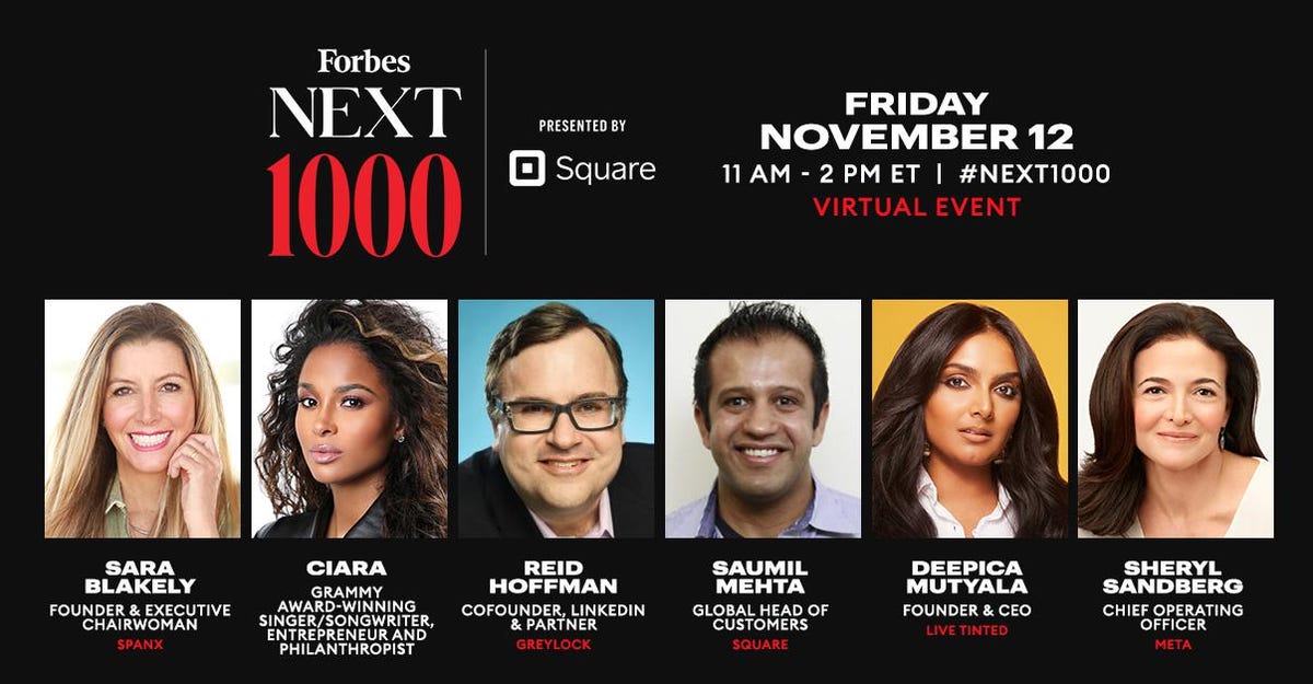 Forbes’ First-Ever Next 1000 Summit To Convene Top Small Business Leaders Who Are Redefining Entrepreneurship