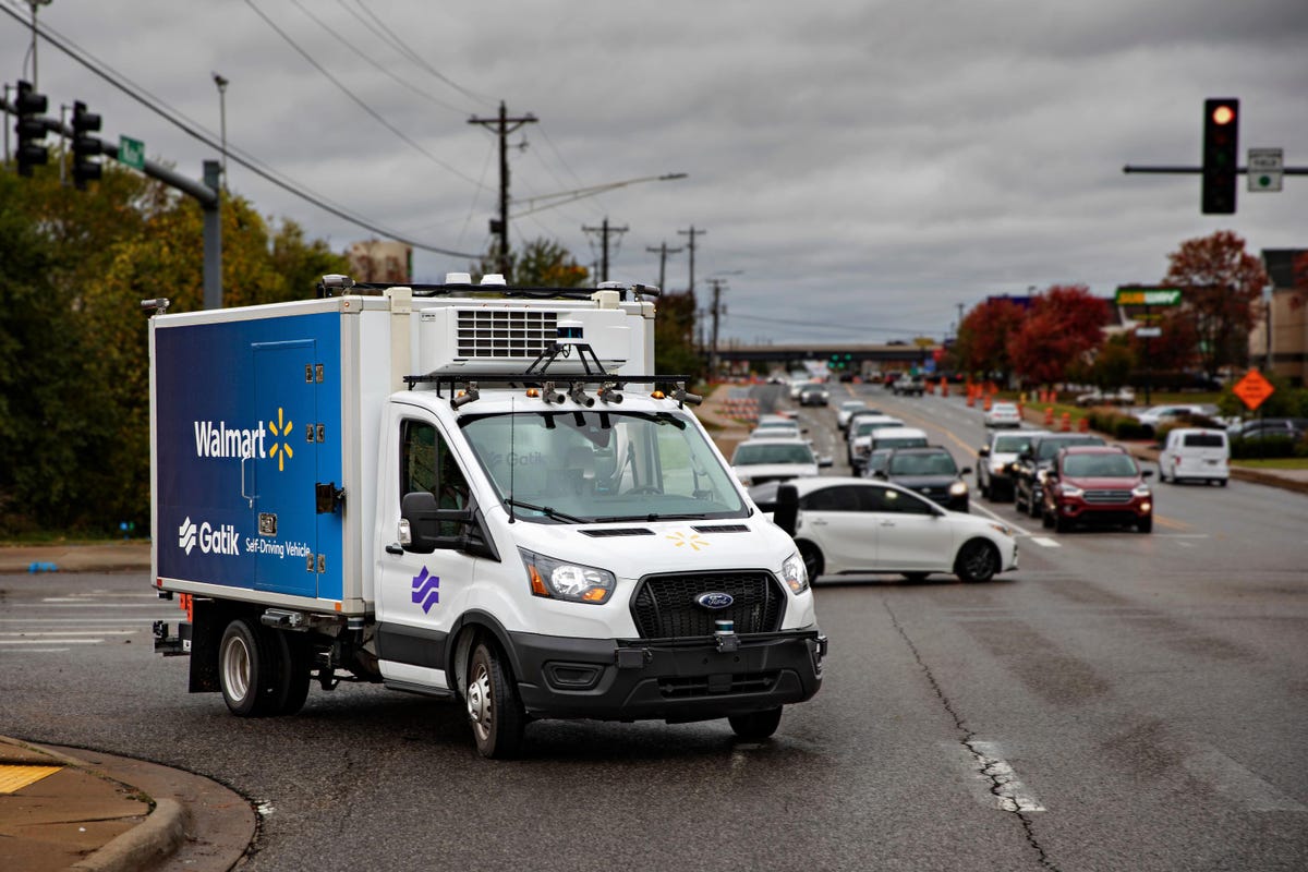 Robotruck Startup Gatik Making Delivery Runs For Walmart Without Humans At The Wheel