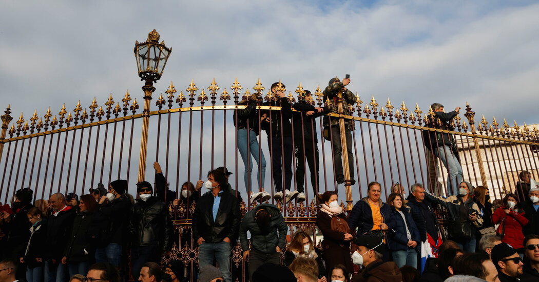 Thousands in Austria Protest Covid Lockdown and Vaccine Mandate