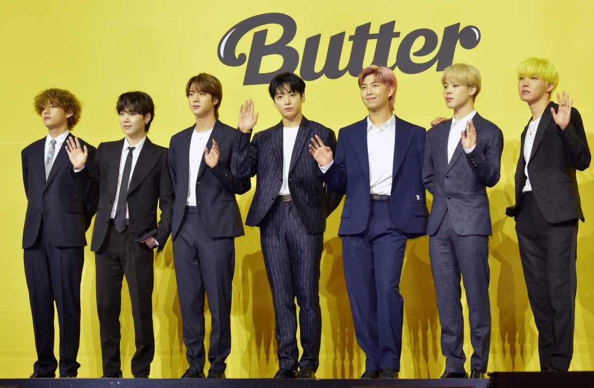 BTS’s ‘Butter’ Ties The All-Time Record For The Most Weeks At No. 1 On The Sales Chart