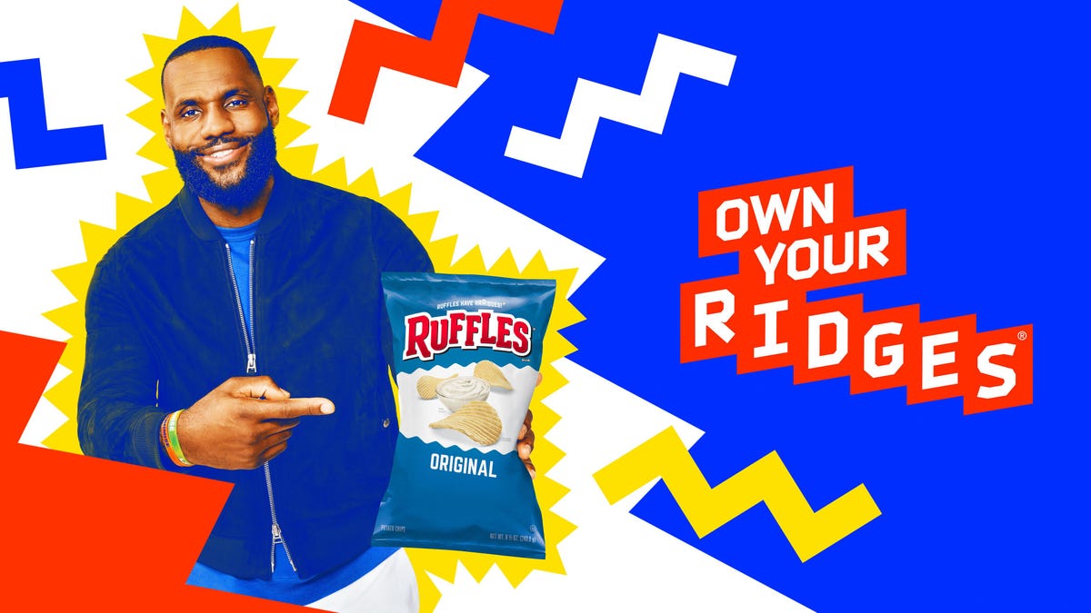 LeBron James Teams Up With Ruffles For Multi-Year Partnership