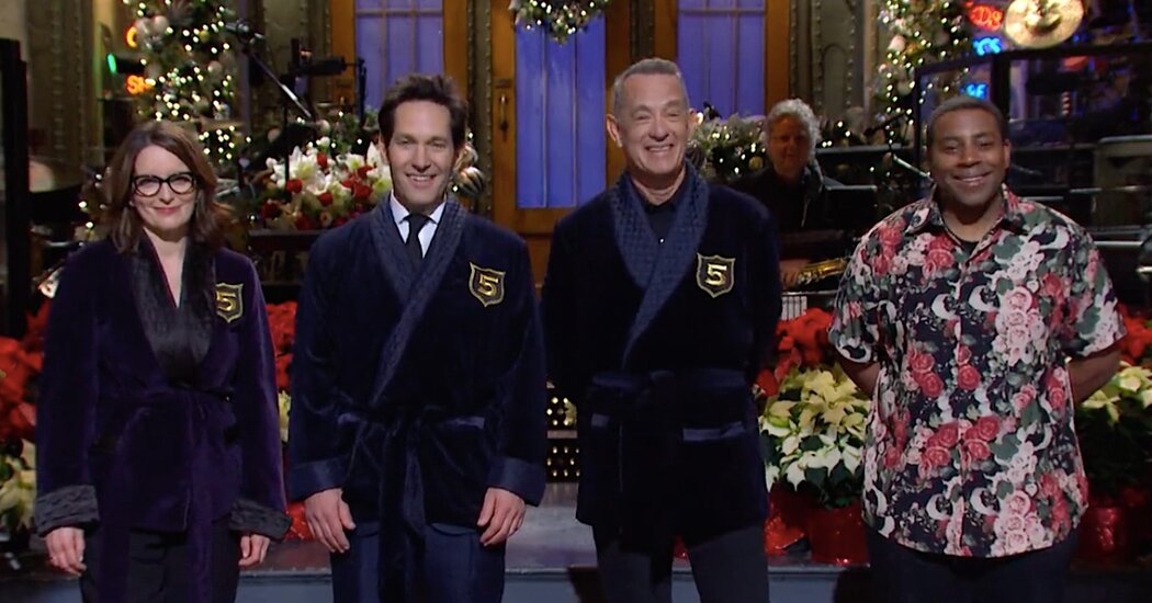 Paul Rudd Hosts a Year-End ‘S.N.L.’ Disrupted by the Omicron Variant