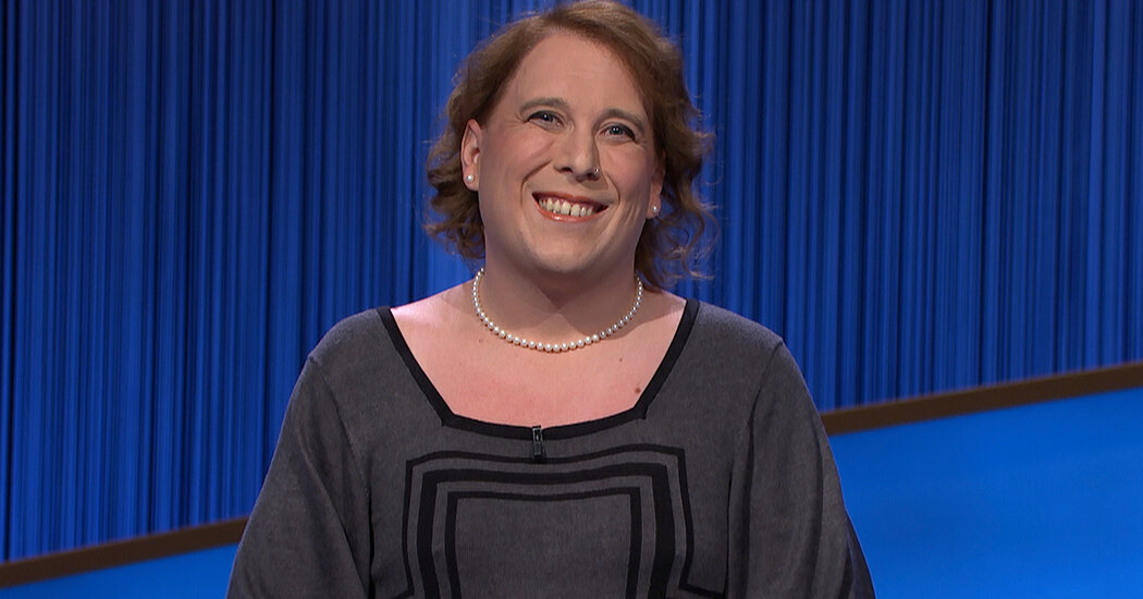 Amy Schneider Becomes First Woman to Surpass  Million on ‘Jeopardy!’