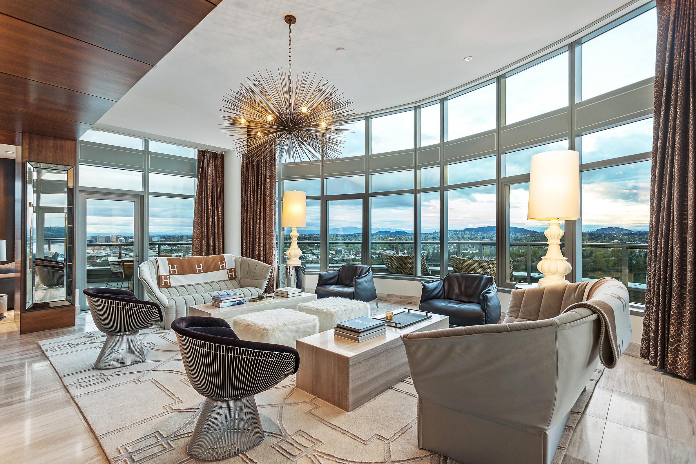 .3-Million Penthouse Is An Island In The Portland, Oregon, Skyline