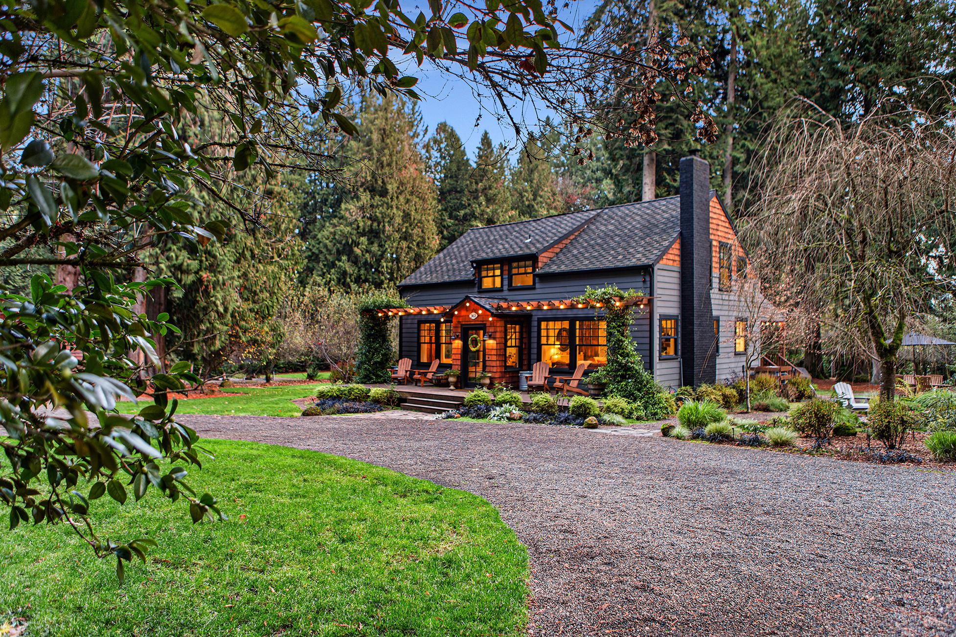 Portland-Close Custom Farmhouse Feels A World And A Century Away