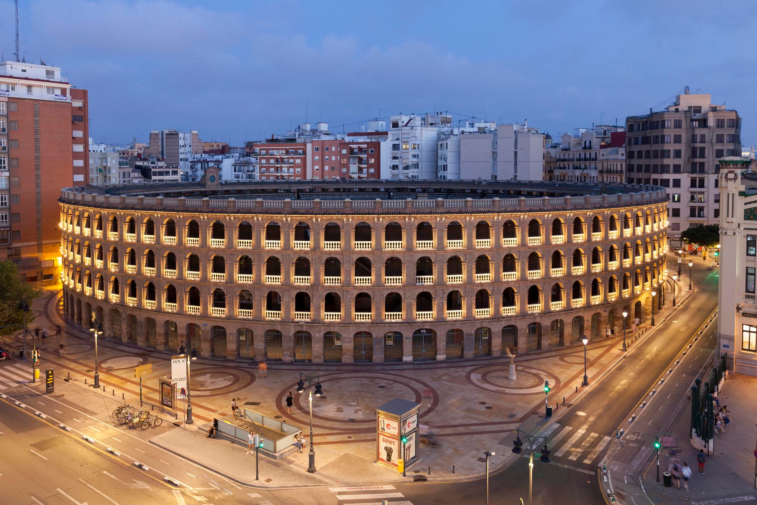 Newly Renovated Apartment Fronts The Coliseum In Valencia, Spain