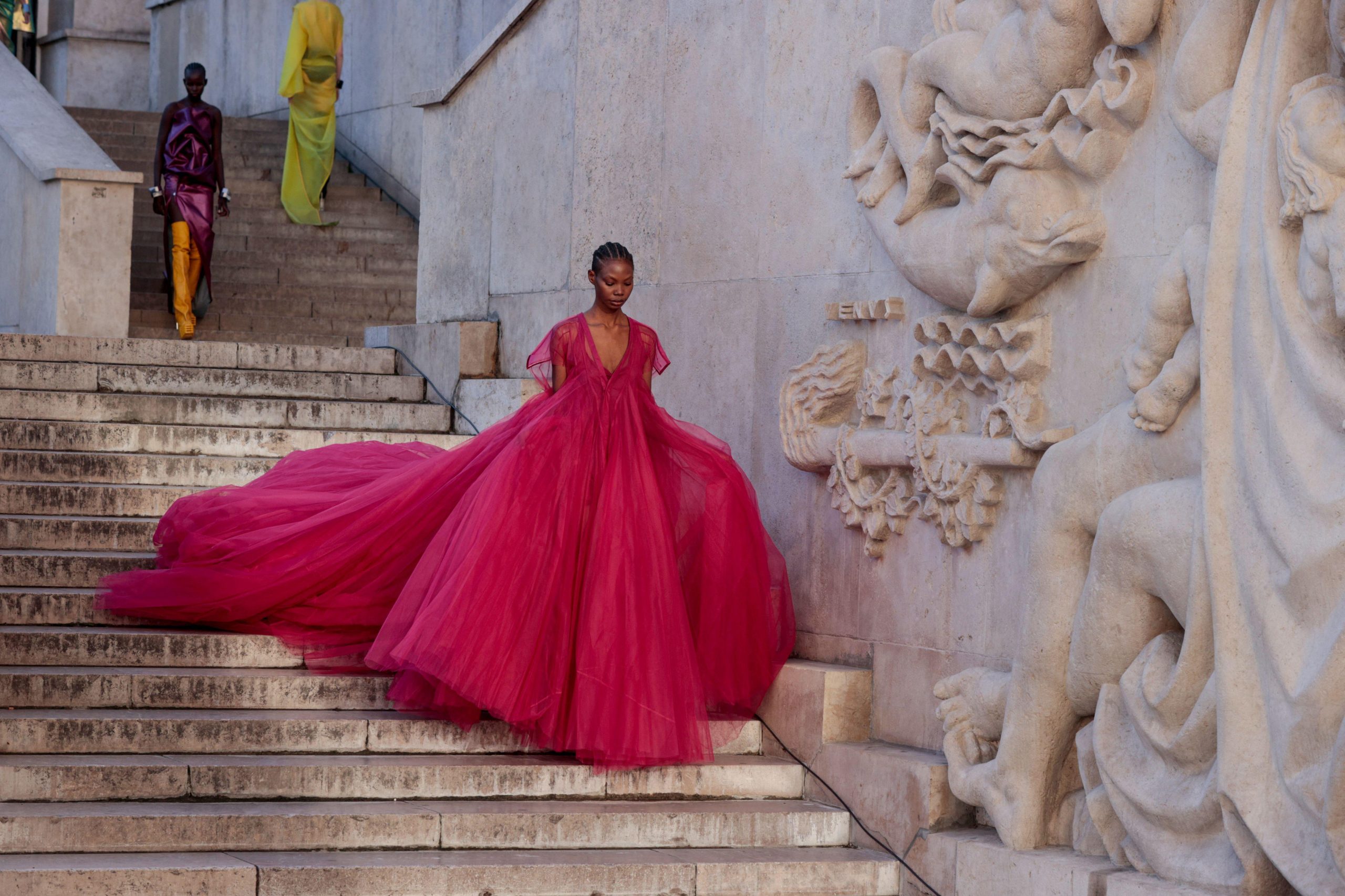 Rick Owens Shows Red Carpet Ready Spring 2023 Collection