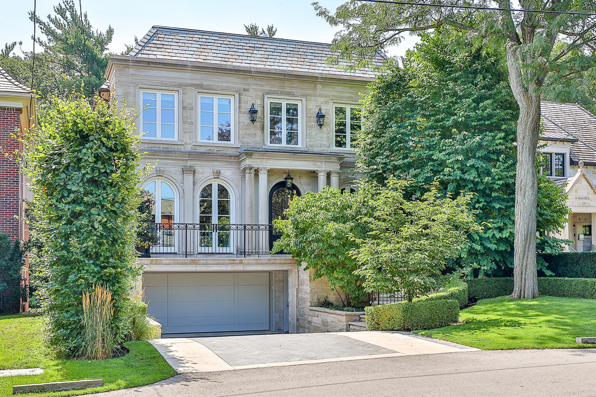 Timeless .6 Million Contemporary Sits Along Wooded Parkland In Toronto