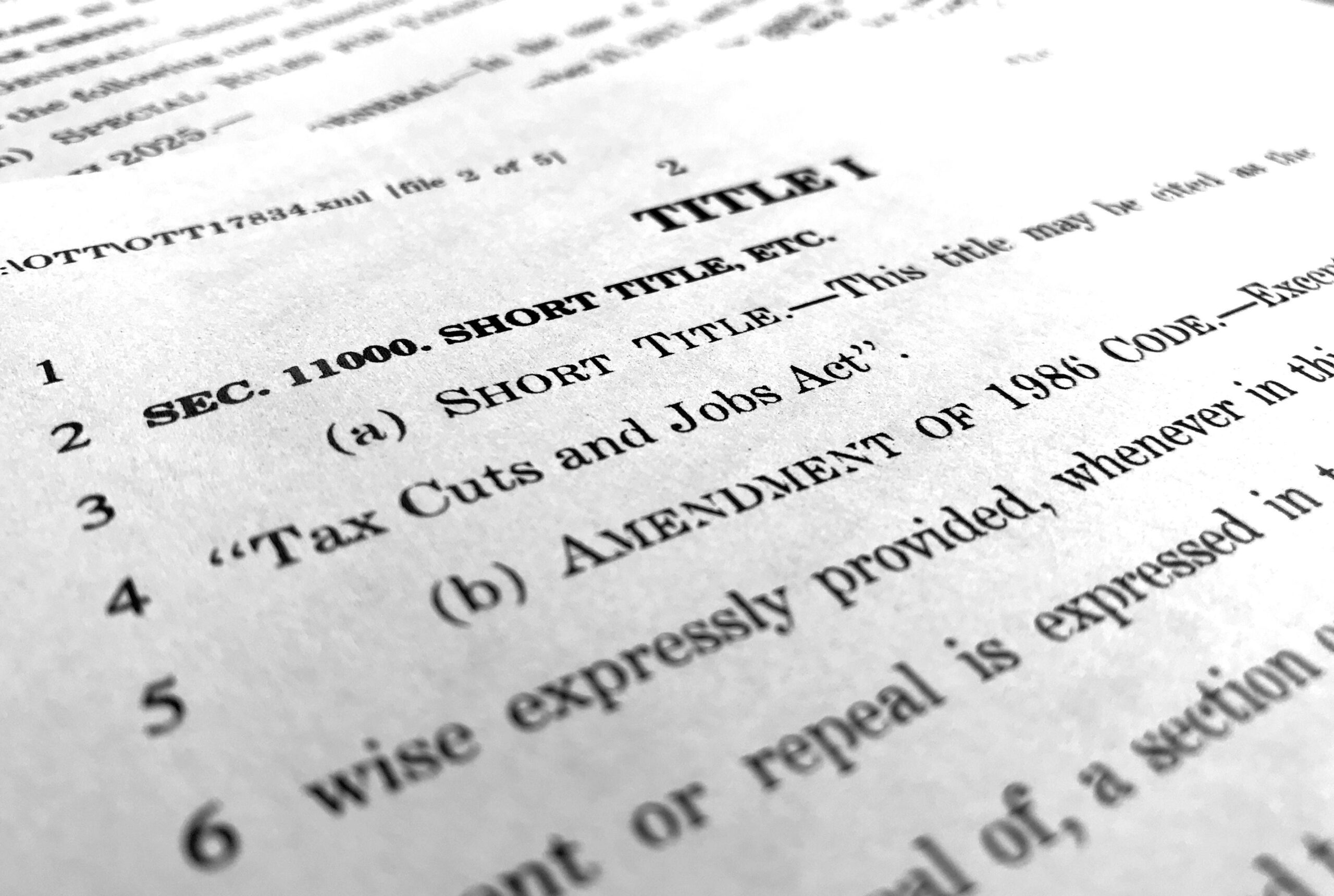 The TCJA Five Years Later: Federal Tax Issues