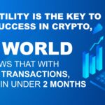 Utility is the key to success in Crypto, YES WORLD just shows that with 2 million transactions, doubled in under 2 months