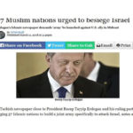 Turkey’s President Urges 57 Muslim Nations to Siege Israel; How End Times Begin This May